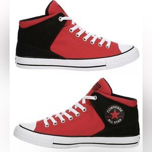 Converse Chuck Taylor All Star High Unisex Black and White Sneakers Men 6.5 W8.5